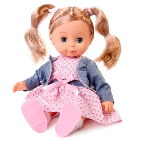 Dockan Natalia talar polska och är 39 cm lång.