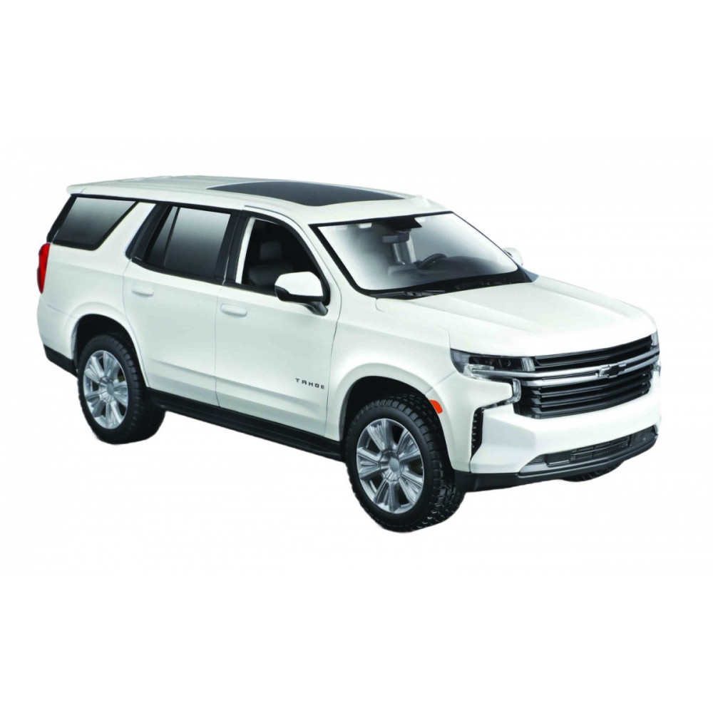 Modellkomposit Chevrolet Tahoe 2021 vit 126