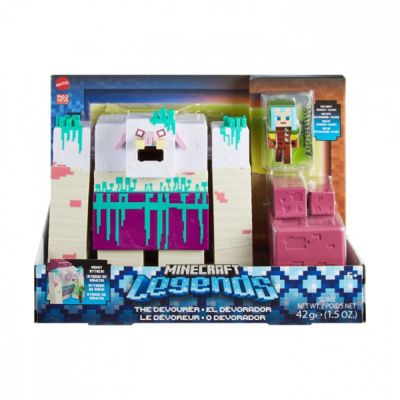 Set med Minecraft Legends Dewastator-figurer