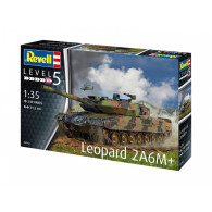 Modell av plast Leopard 2 A6M+ 135
