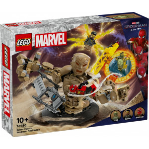 Klocki super heroes 76280 spider-man vs. sandman ostateczna bitwa