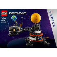 Klocki technic 42179 planeta ziemia i księżyc na orbicie