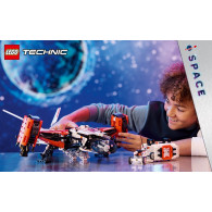 Klocki technic 42181 transportowy statek kosmiczny vtol lt81