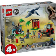 Klocki jurassic world 76963 centrum ratunkowe dla małych dinozaurów