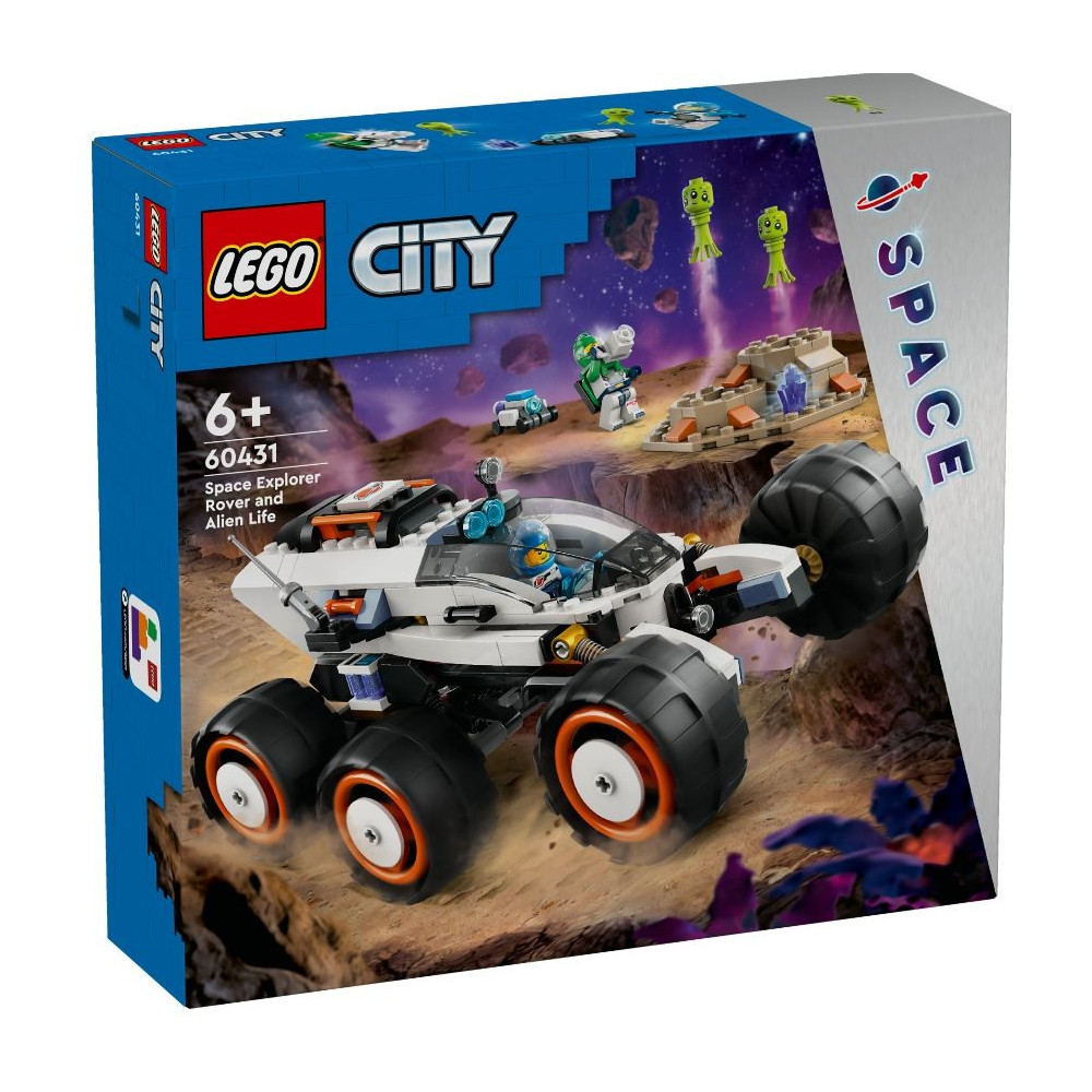 Klocki city 60431 kosmiczny łazik i badanie życia w kosmosie