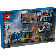 Byggsats City 60418 polislastbil med kriminaltekniskt laboratorium