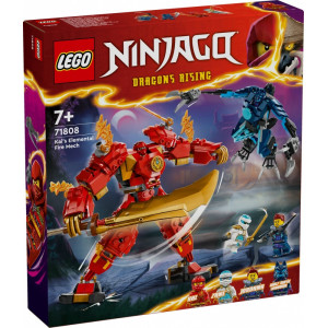 Klocki ninjago 71808 mech żywiołu ognia kaia