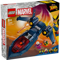 Klocki super heroes 76281 odrzutowiec x-menów