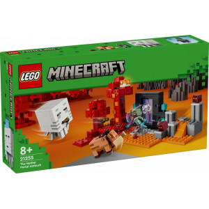 Klocki minecraft 21255 zasadzka w portalu do netheru