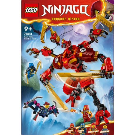 Ninjago klossar 71812 klättrande mech ninja Kai