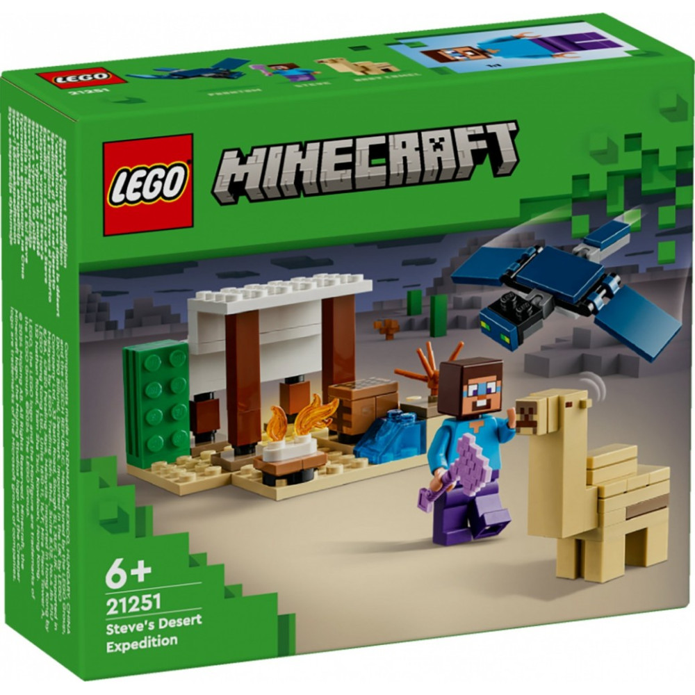 Klocki minecraft 21251 pustynna wyprawa stevea