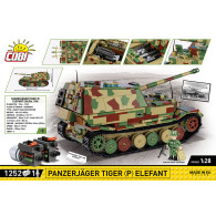 Klocki panzerjager tiger (p) elefant