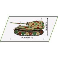 Klocki panzerjager tiger (p) elefant