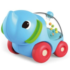 Bil, elefant och pussel - carotina baby