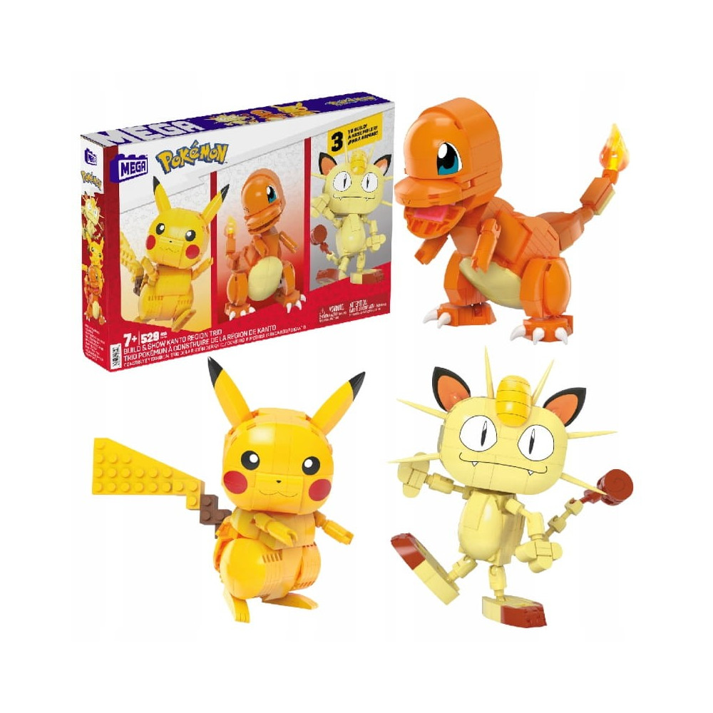 Pokémon-trio klossar från Kanto