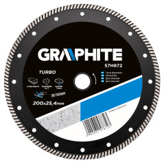 Diamantskiva 200 x 25,4 mm, turbo super tunn