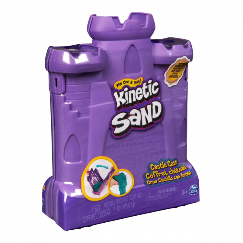 Kinetic sand - resväska med lås