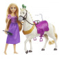 Docka Disney-prinsessan Rapunzel och Maximus