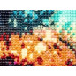 Diamantmosaik - hästar 40x80 cm