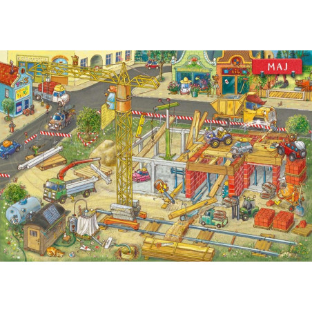 Boken Ett år på byggarbetsplatsen