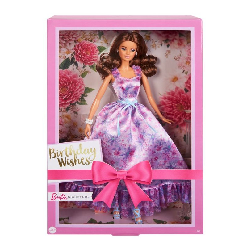 Barbie docka signature birthday wishes födelsedag