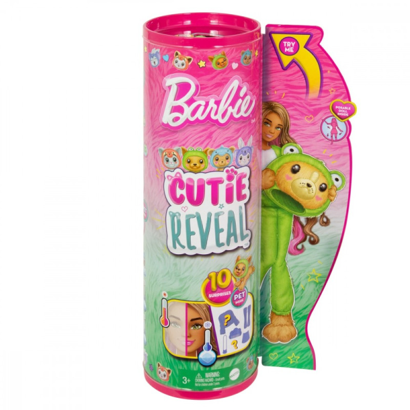 Dockan Barbie Cutie Reveal hund - Groda