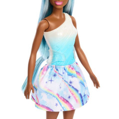 Barbie docka enhörning, blå klänning | HandlaSmidigt.se