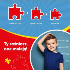 Pussel 100 bitar glitter brokad Gabi Gabbys dockhus