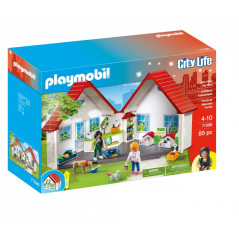 Set med figurer city life 71396 bärbar djuraffär | HandlaSmidigt.se