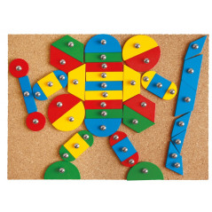 Przybijanka - geometriska figurer | HandlaSmidigt.se