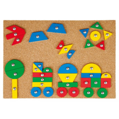 Przybijanka - geometriska figurer | HandlaSmidigt.se