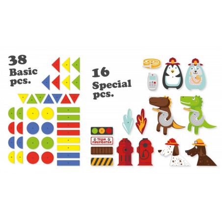 Spikbräde - brandkårsset