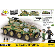 Klocki historical collection sd.kfz. 2343 stummel