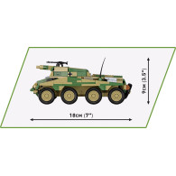 Klocki historical collection sd.kfz. 2343 stummel