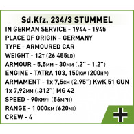 Klocki historical collection sd.kfz. 2343 stummel