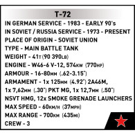 Klocki armed forces t-72 (east germanysoviet)