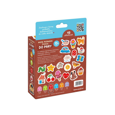 Pussel mitt första pussel - matcha paren