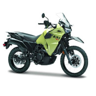 Modell av metall Kawasaki KLR 650 med stöd 118