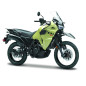Modell av metall Kawasaki KLR 650 med stöd 118