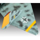 Modell av plastflygplan P-serien Arado Ar E.555 1/72