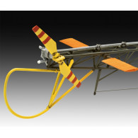 Modell av plasthelikopter Alouette II 132