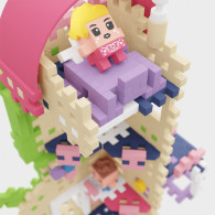 Våffelklossar mini - prinsessans fantasitorn