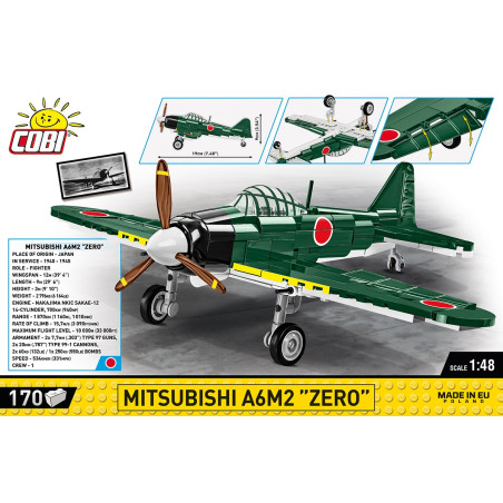 Block mitsubishi a6m2 zero

I apologize for the incorrect translation. The correct translation is:

Mitsubishi A6M2 Zero block
