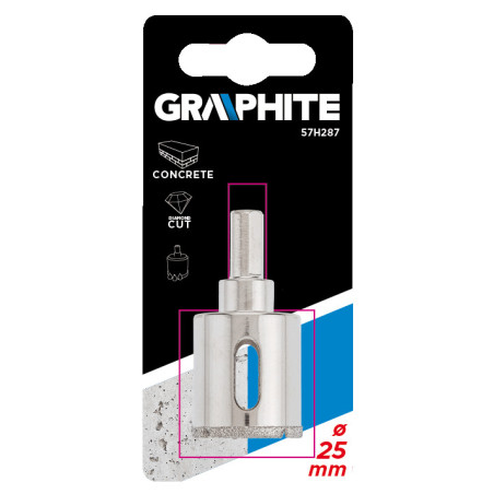 Diamantborr för kakel 25 mm