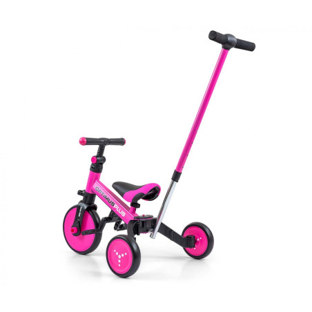 Cykel ride on - cykel 4w1 optimus plus rosa