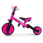 Cykel ride on - cykel 4w1 optimus plus rosa