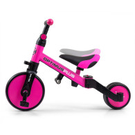 Rowerek ride on - bike 4w1 optimus plus pink