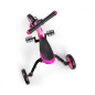 Cykel ride on - cykel 4w1 optimus plus rosa