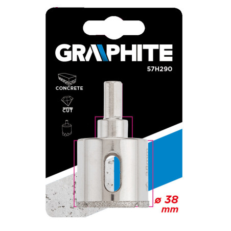 Diamantborr för kakel 38 mm