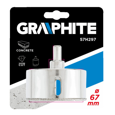 Diamantborr för kakel 67 mm